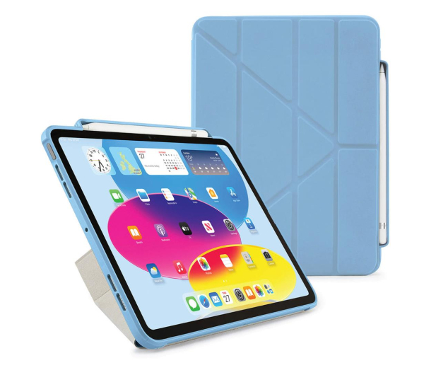 Pipetto Origami No3 Pencil Case do iPad 10.9 (2022) light blue - 1276991 - zdjęcie